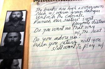 Zvezek z mislimi Jima Morrisona decembra na dražbo