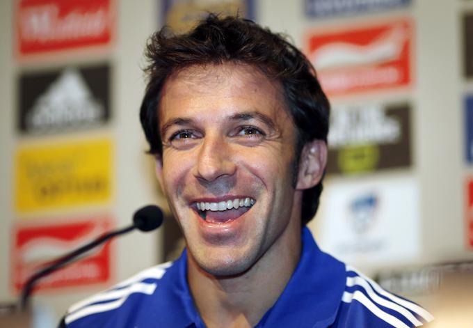 Patrizzin najljubši nogometaš je Alessandro Del Piero, nekdanji zvezdnik Juventusa, ki naj bi ga po nekaterih napovedih v kratkem okrepil Cristiano Ronaldo. | Foto: Reuters