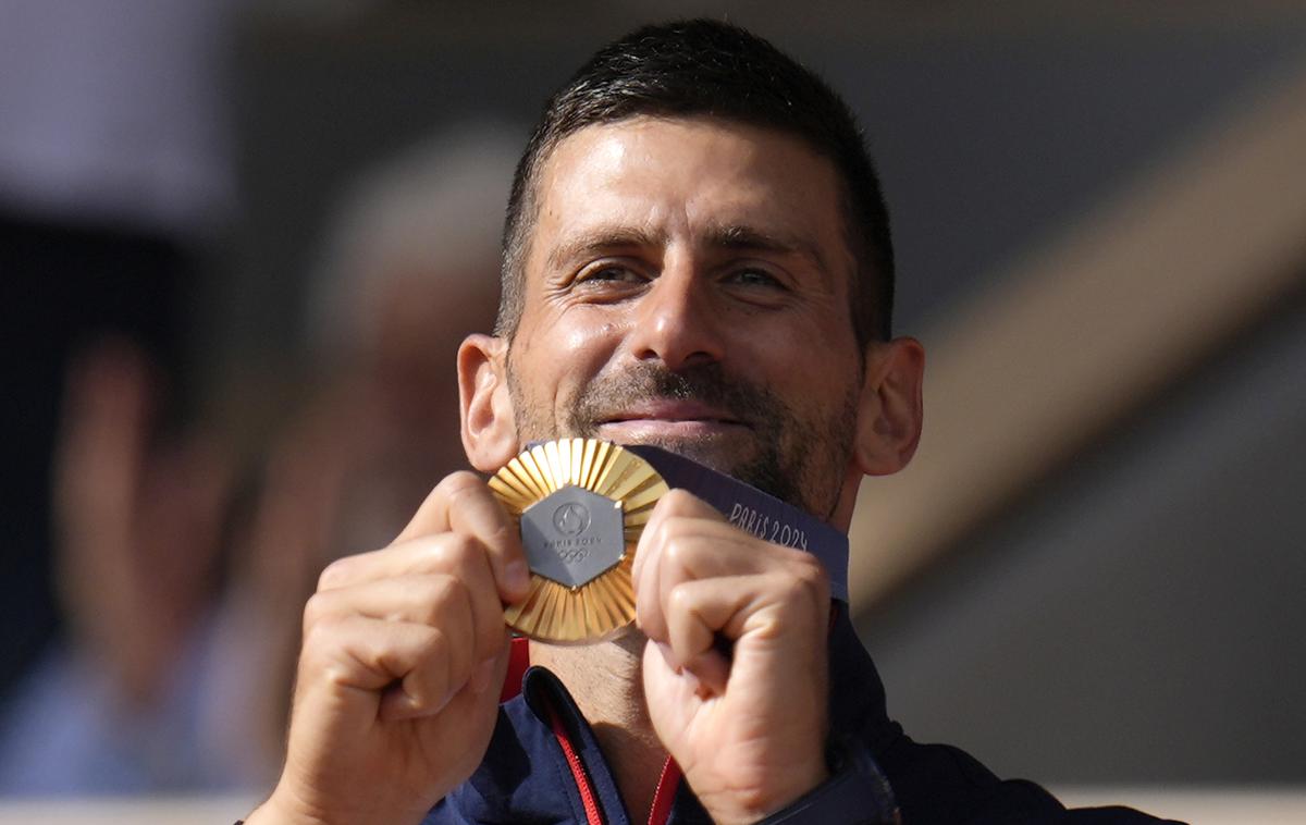 Novak Đoković | Novak Đoković je letos izpolnil glavni cilj, ko je osvojil zlato olimpijsko medaljo v Parizu. | Foto Guliverimage