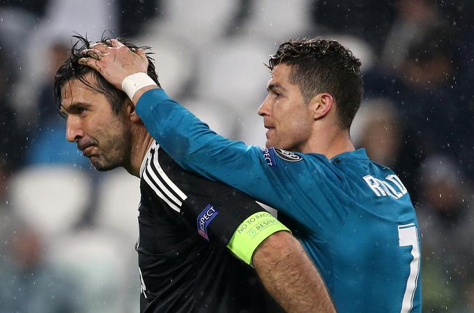 Gianluigi Buffon je bil spet njegova žrtev. | Foto: Reuters