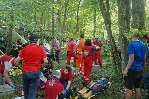 Nove podrobnosti po strmoglavljenju letala pri Zagrebu: Čudež je, da je kdo preživel