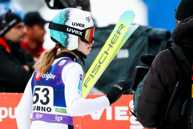 Nika Vodan bo na domači skakalnici pod Rajhovko lovila sedme stopničke. | Foto: Aleš Fevžer