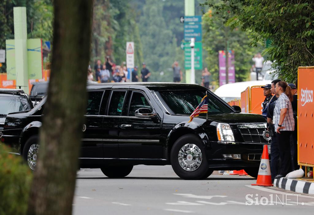 Srečanje Donalda Trumpa in Kim Jong-una v Singapurju