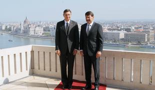 Pahor z madžarskim kolegom potrdil odlične odnose med državama