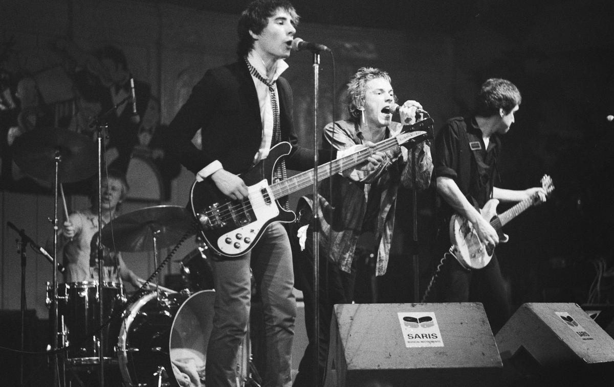 Sex Pistols | Sex Pistols leta 1977 v Amsterdamu | Foto Wikimedia Commons