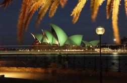 Zelene piramide in sydneyjska opera za svetega Patrika