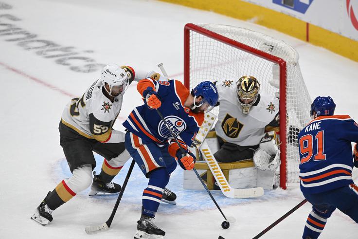 Adam Henrique je dosegel dva, Evander Kane pa en zadetek za Edmonton. | Foto: Reuters