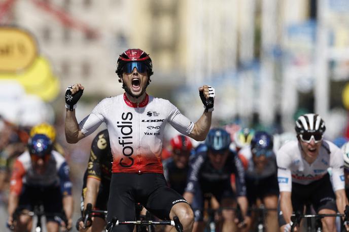 Victor Lafay | Victor Lafay je poskrbel za prvo zmago Cofidisa na Touru po kar 15 letih suše. | Foto Reuters