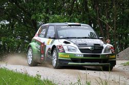 Nekdanji Fordovi tovarniški dirkalniki WRC tik ob slovenski državni meji