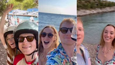 Ed Sheeran novi spot posnel na Hrvaškem, njegovo ženo je nadomestila igralka #video