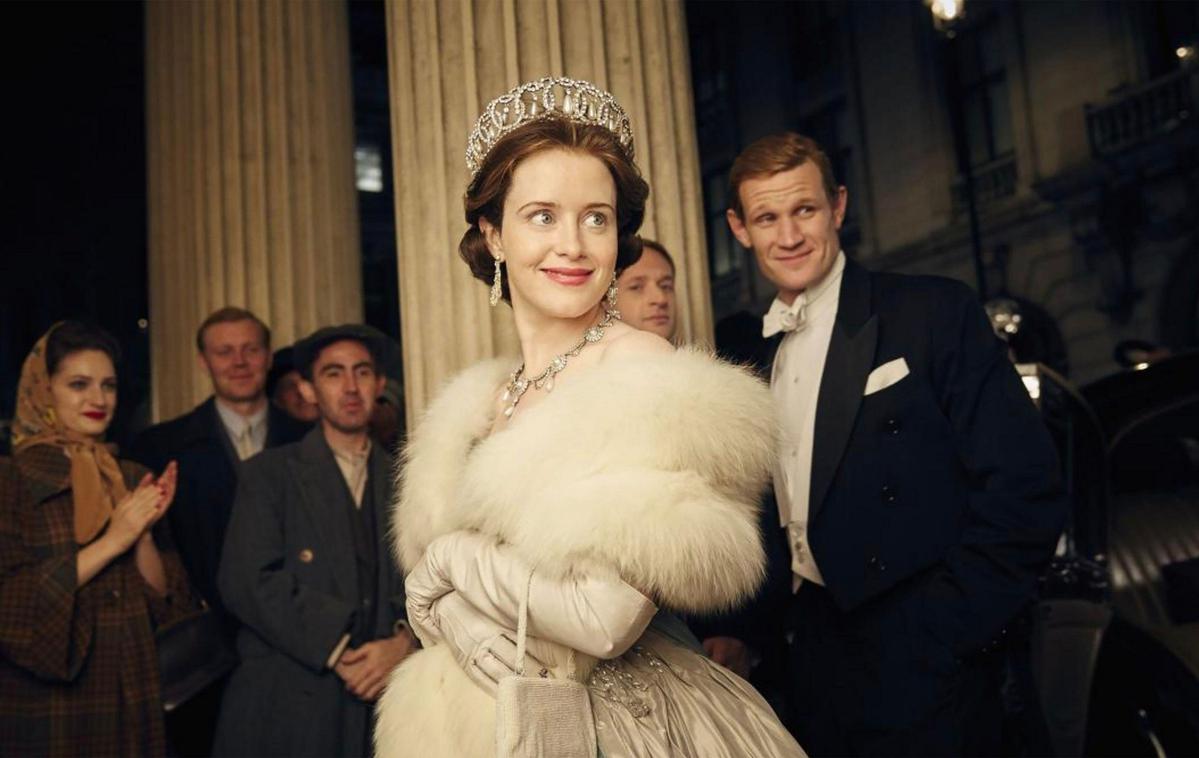 Krona (The Crown) | Claire Foy kot kraljica Elizabeta II. in Matt Smith kot princ Filip v seriji Krona | Foto Profimedia