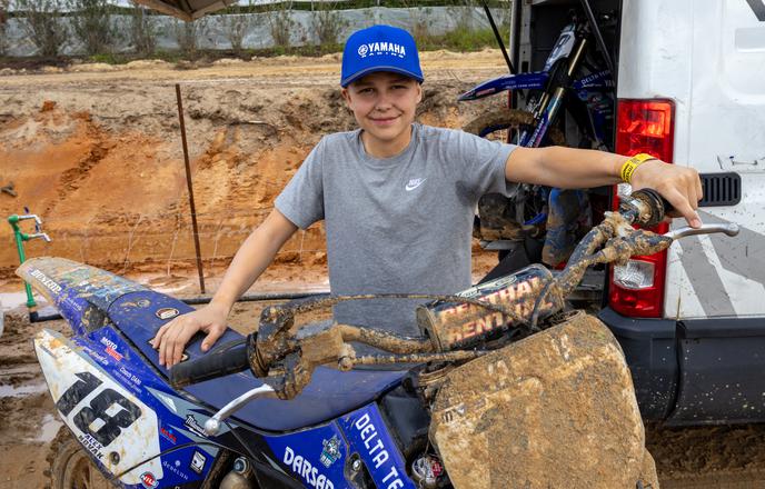 Ambiciozni devetošolec, ki želi po poti Tima Gajserja