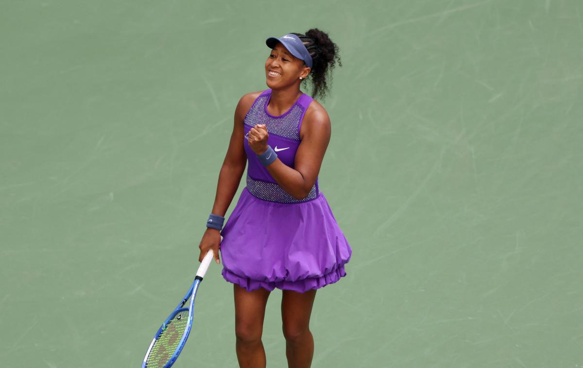 OP ZDA Naomi Osaka | Naomi Osaka se očitno vrača v staro dobro formo. Izločila je Coco Gauff. | Foto Reuters
