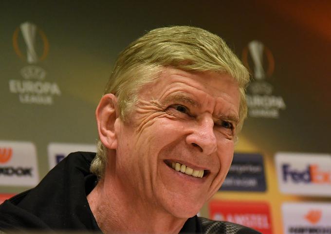Dolgoletni trener Arsenala je bil lahko na novinarski konferenci po tekmi po dolgem času nasmejan. | Foto: Reuters