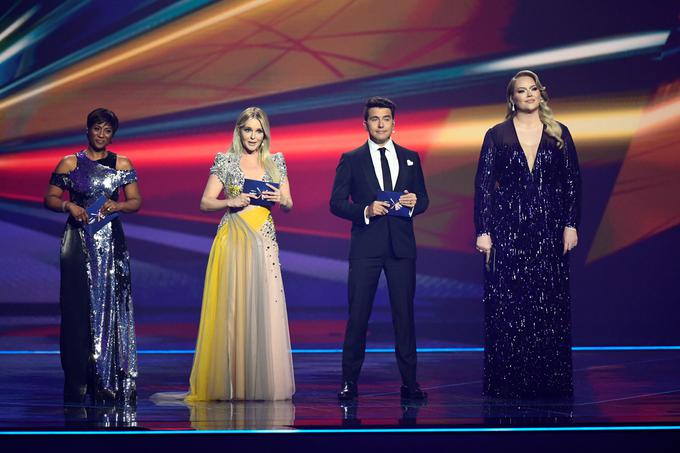 Nikkie z ostalimi voditelji Evrovizije | Foto: Reuters