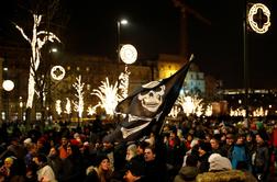 V Budimpešti najbolj množični protesti proti Orbanu