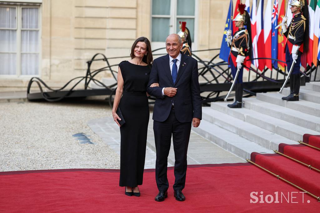 Večerja pri Macronu