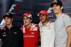 Hamilton: Bom edini sproščen dirkač