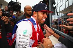Zvezdniški Hamilton zdaj dokončno v elitni druščini