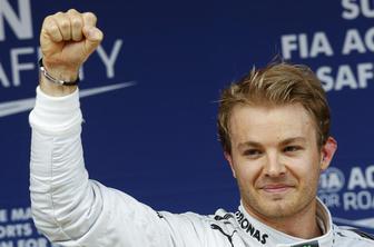 Heroj kvalifikacij Rosberg: Zmaga na dirki je pobožna želja