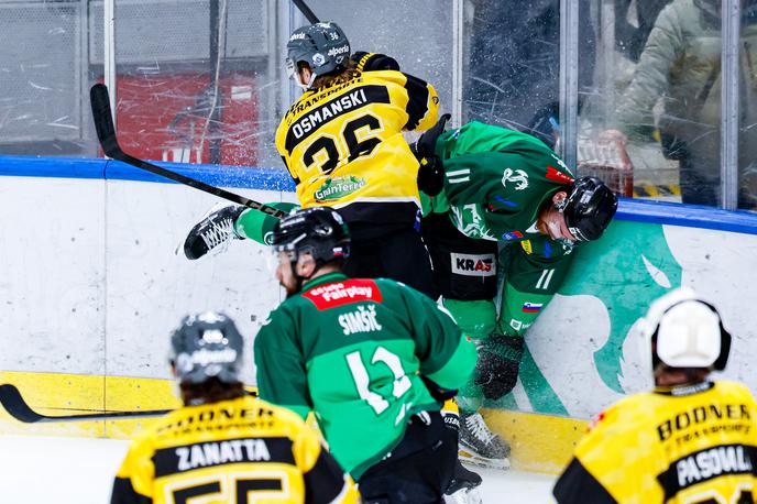 IceHL, polfinale: HK Olimpija : Pustertal | Olimpija je izgubila tudi drugo tekmo polfinalne serije proti Pustertalu. | Foto Aleš Fevžer