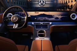 Razkritje: Mercedes bo uporabil 99-centimetrski zaslon #foto