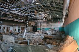 Posledice požara v osnovni šoli so ogromne #foto