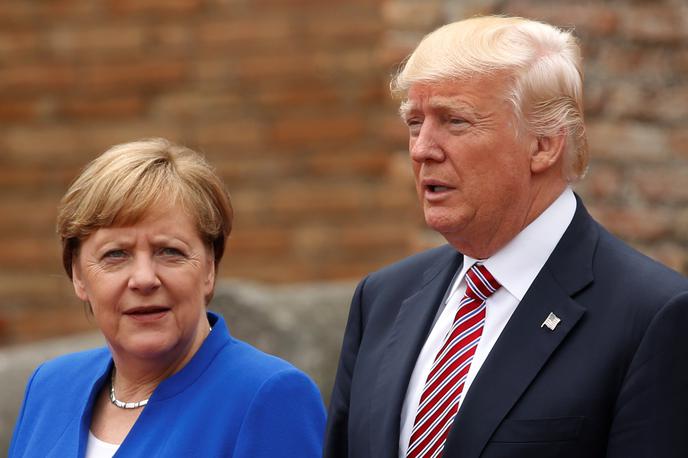 Angela Merkel in Donald Trump | Foto Reuters