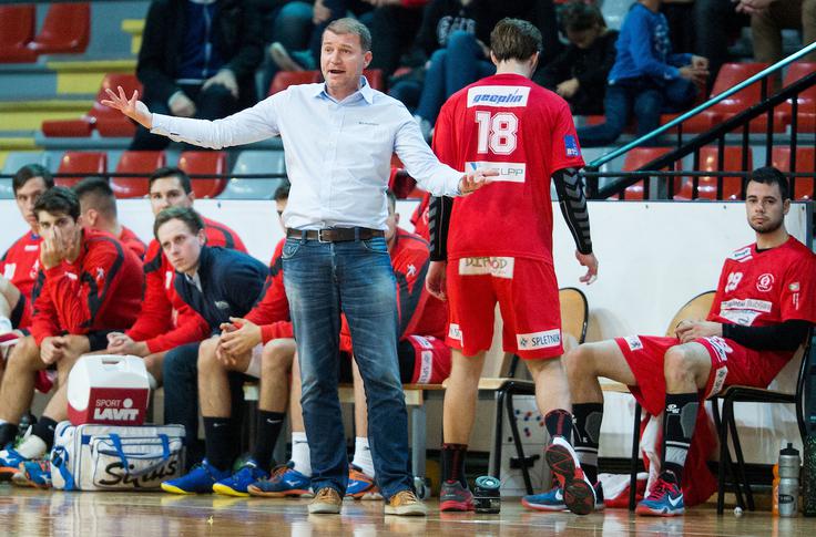 Boštjan Ficko: Vranješu je očitno uspelo ustvariti nekakšno 'kul' vzdušje. Vidi se, da so vsi fantje nasmejani, da uživajo v igri.  | Foto: Vid Ponikvar