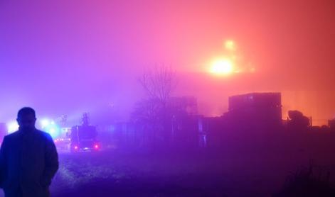 Ogromen požar v tovarni na Hrvaškem