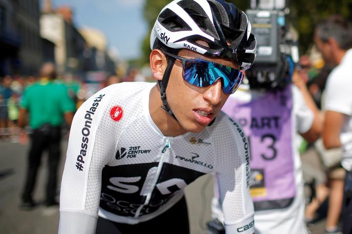 Egan Bernal | Kolumbijski kolesar Egan Beral je bil najboljši v sedmi etapi. | Foto Reuters