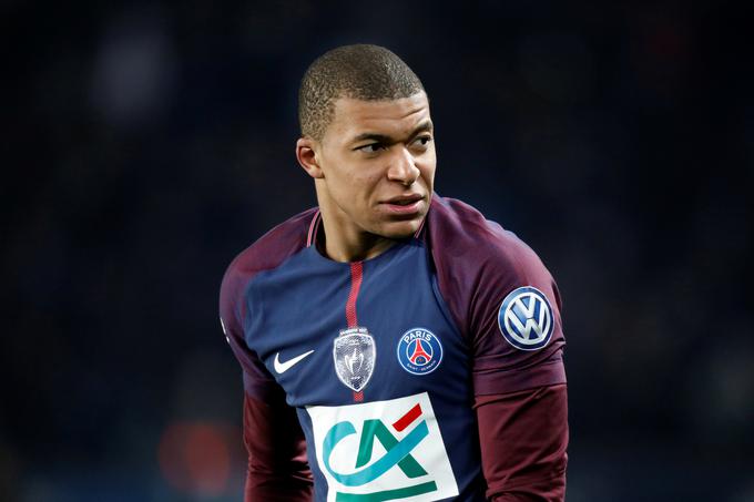 Mbappe v Parizu igra kot posojeni nogometaš Monaca, s katerim se je v prejšnji sezoni prebil do polfinala lige prvakov. | Foto: Reuters