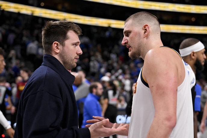 Luka Dončić Nikola Jokić | Luka Dončić in Nikola Jokić sta velika prijatelja. | Foto Reuters
