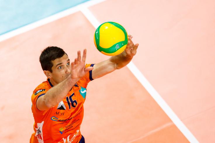 "Nismo se nadejali, da bomo prišli na povratno tekmo s tako slabim izhodiščem. Vedeli smo, da bo tam težko, že proti Orionu je bilo, pa smo se rešili." | Foto: Anže Malovrh/STA