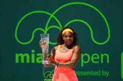 Serena še osmič na prestolu Miamija