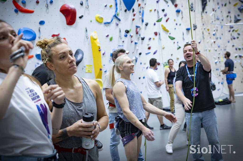 Janja Garnbret Plezalni center Slovenska Bistrica