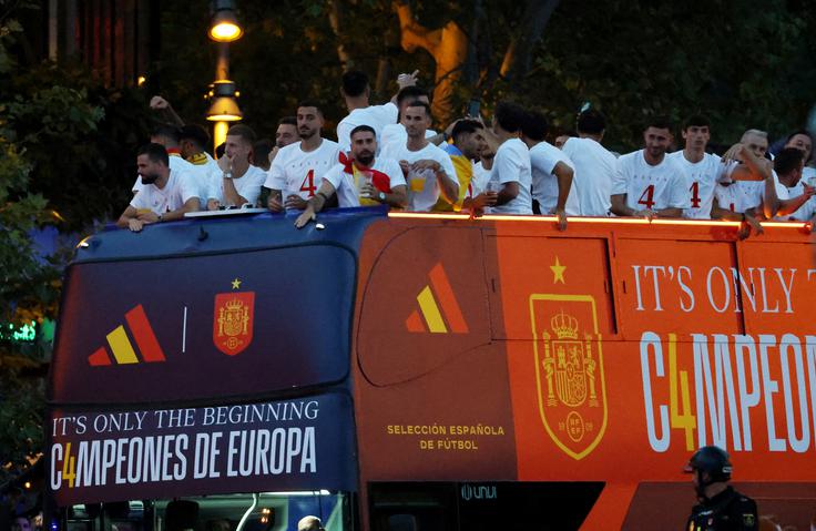 Španija Slavje Madrid 2024 | Foto: Reuters