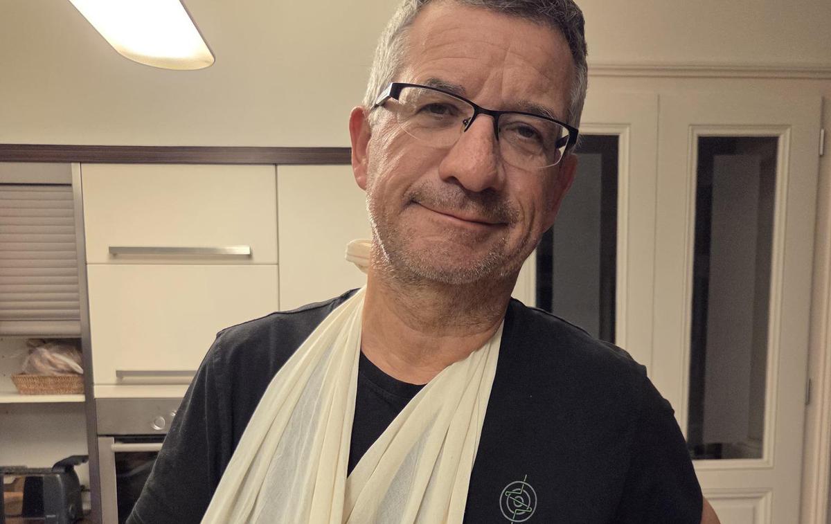 Rajmond Debevec | Najboljši slovenski strelec Rajmond Debevec bo zaradi poškodbe, ki jo je staknil pri padcu v gorah, najverjetneje moral izpustili svetovno prvenstvo v Kairu. | Foto Facebook/Rajmond Debevec