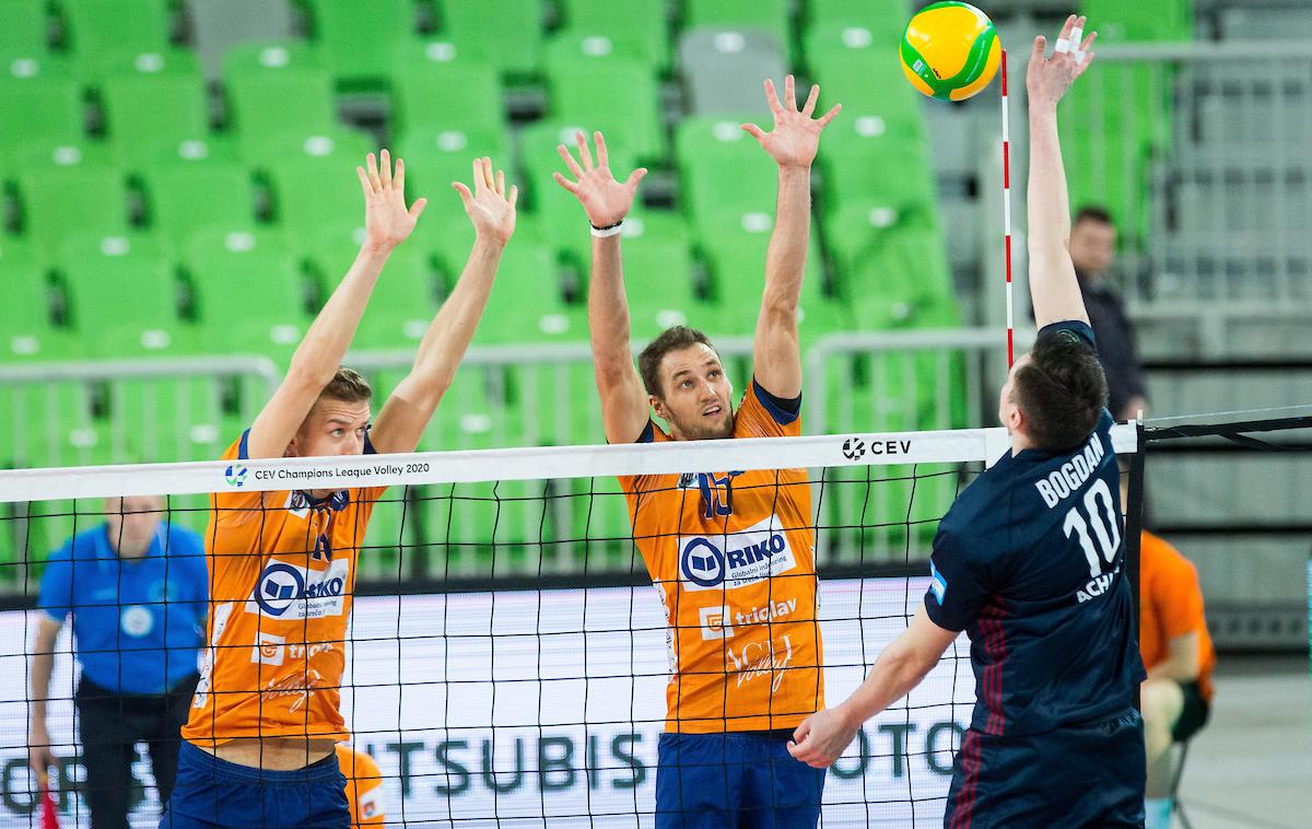 ACH Volley Ljubljana : Fakel Novy Urengoy | ACH Volley je vse boljši formi. | Foto Žiga Zupan/Sportida