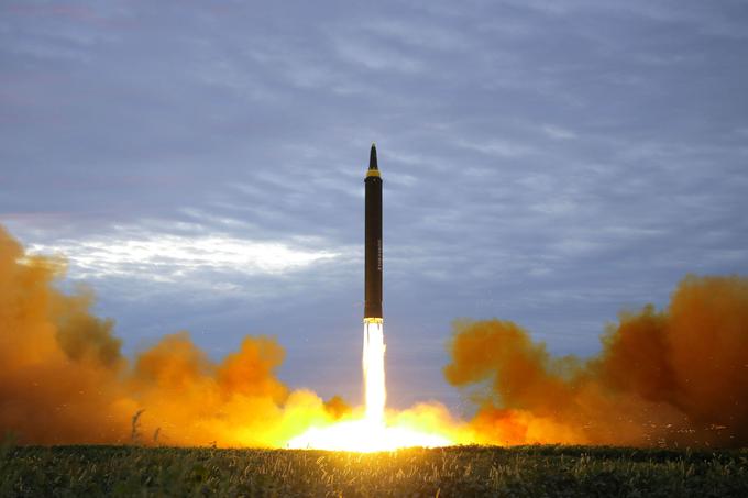 Zadnjo raketo je Severna Koreja izstrelila 29. novembra. | Foto: Reuters