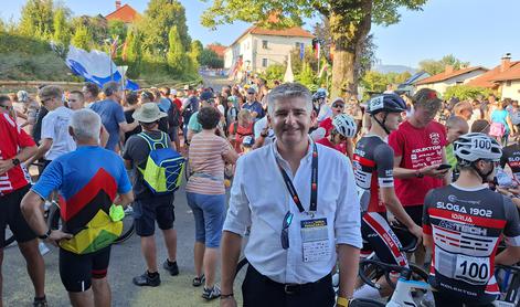 Župan Komende: Verjamem, da bodo čez 50 let vsi vedeli, kdo je Pogačar