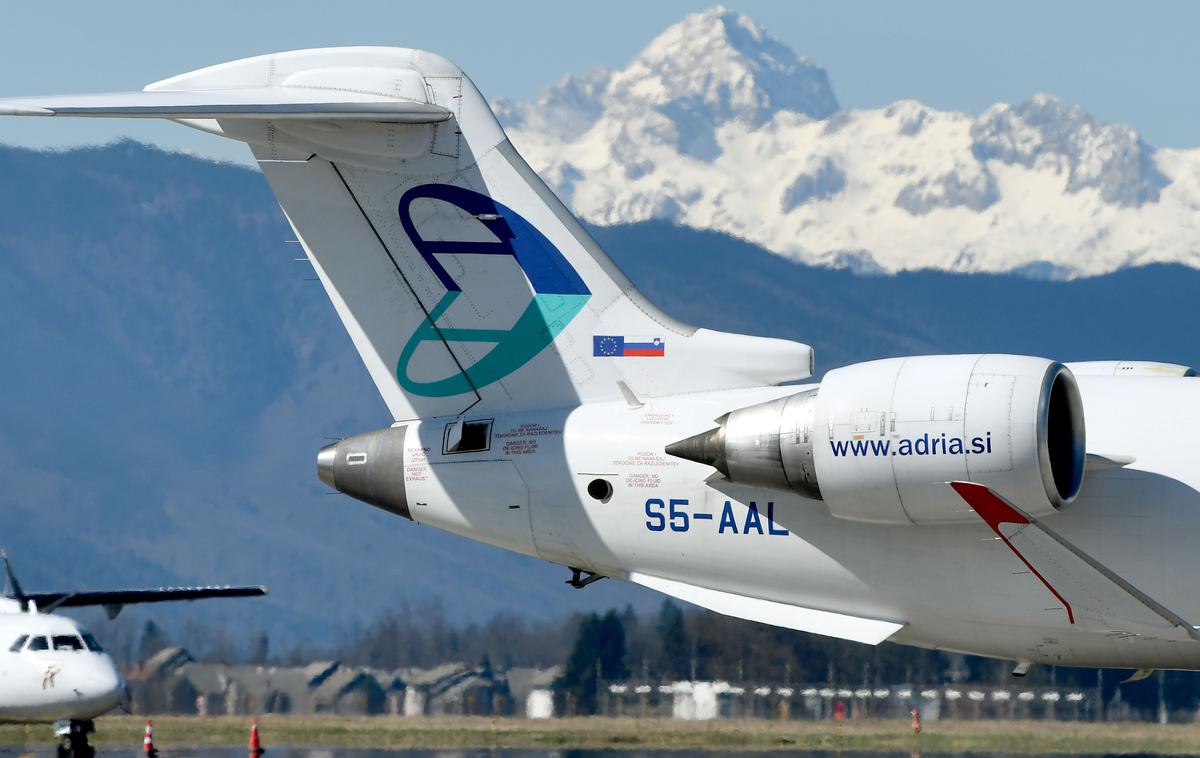 Adria Airways | Kako bo posledice stečaja Adrie Airways čutilo letališče na Brniku? | Foto STA