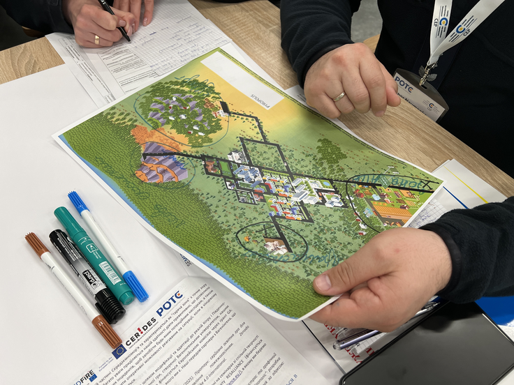 V centru POTC za Ukrajince pripravijo po meri narejena usposabljanja.  | Foto: POTC -Peace Operation Training Center