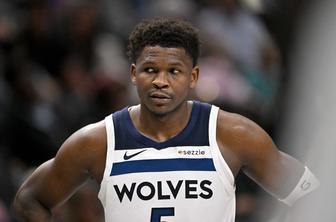 Minnesota v težavah, zvezdnika lige NBA ne bo vsaj nekaj tednov