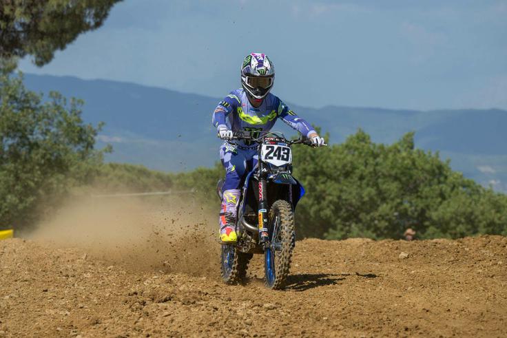 Tim Gajser na treningu štarta. | Foto: Yamaha Racing