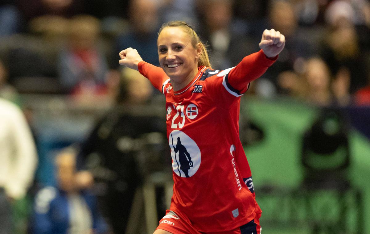 Camilla Herrem | Camilla Herrem je k zmagi branilk naslova prispevala sedem golov. | Foto Guliverimage