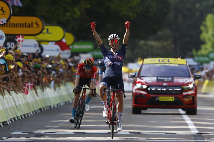 Mads Pedersen | Mads Pedersen je zmagovalec 13,. etape 109. Toura. | Foto Reuters