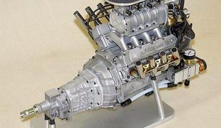 Najmanjši prisilno polnjeni motor V8 na svetu
