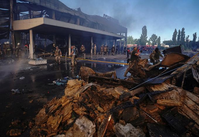 Tiskovni predstavnik generalnega sekretarja ZN Antonia Guterresa Stephane Dujarric je napad obsodil in dejal, da civilna infrastruktura ne sme nikoli biti tarča napadov. | Foto: Reuters