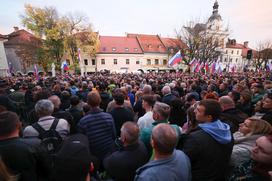 Protestni shod Novo mesto